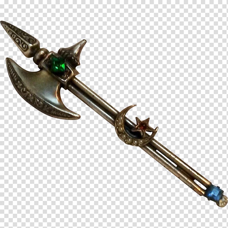 Halberd Weapon Battle axe Pin, halberd transparent background PNG clipart