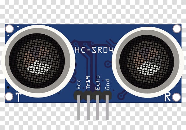 Ultrasonic transducer Proximity sensor Arduino Range Finders, measure the ultrasonic distance transparent background PNG clipart
