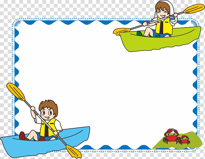 Public domain Canoe , hand painted kayak transparent background PNG clipart