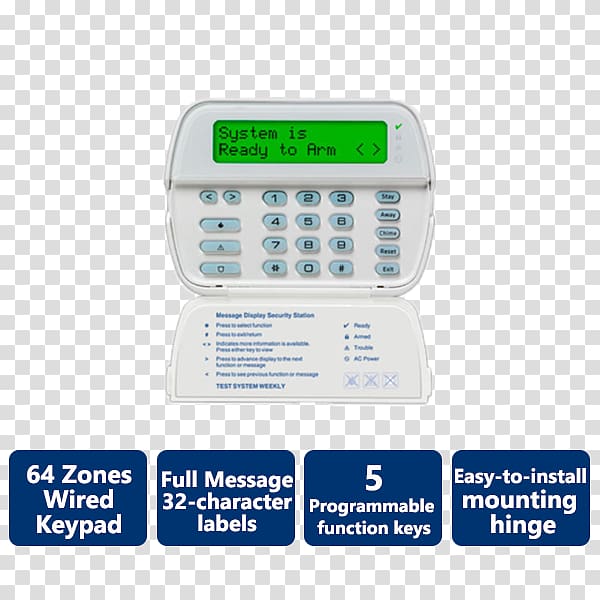 Security Alarms & Systems Power series DSC PowerSeries RFK5500 ADT Security Services Home security, Emergency Zone Antwerpzwijndrecht transparent background PNG clipart