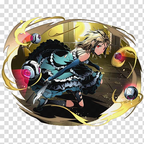 Divine Gate Puzzle & Dragons Black Bullet GungHo Online Anime, moaning myrtle transparent background PNG clipart