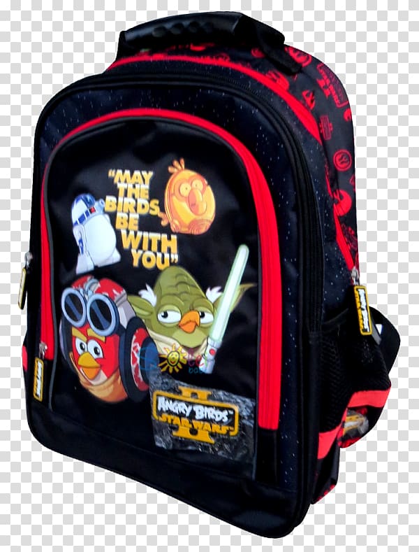 Bag Angry Birds Star Wars II Backpack Trolley Hand luggage, bag transparent background PNG clipart