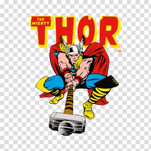 Thor Logo Mjolnir , comics transparent background PNG clipart