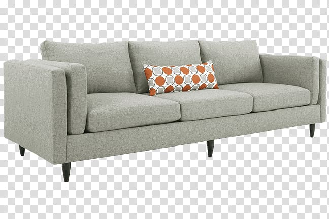 Sofa bed Table Davenport Couch Furniture, textile furniture designs transparent background PNG clipart