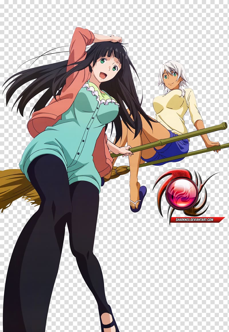 Anime Japan Flying Witch Television show Manga, Anime transparent background PNG clipart