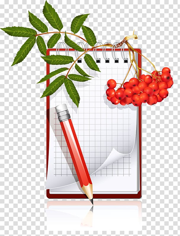 Paper Pen Writing Homework, notebook transparent background PNG clipart