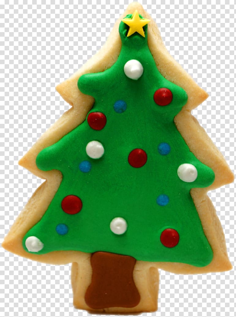 Christmas tree Christmas ornament, Sugar Cookie transparent background PNG clipart