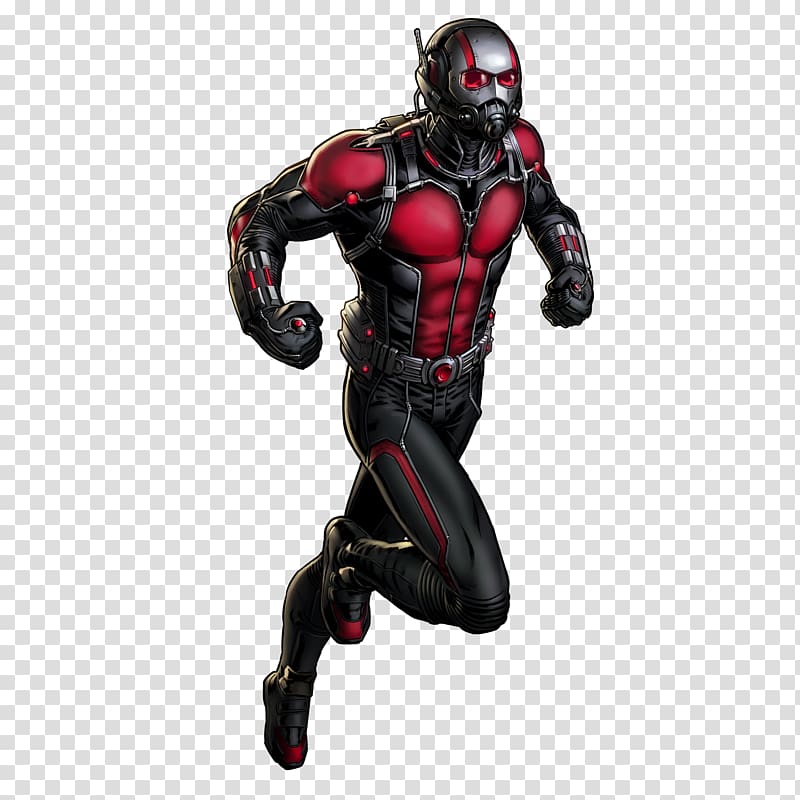 Ant-Man illustration, Marvel: Avengers Alliance Ant-Man Iron Man Spider-Man Captain America, Comic ants transparent background PNG clipart