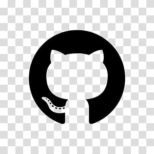 Black cat , GitHub Logo Repository Computer Icons, Github transparent ...