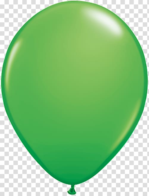 Balloon Spring green Lime Party Birthday, helium transparent background PNG clipart