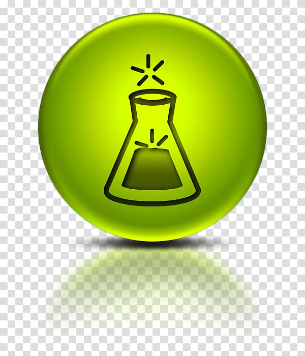 Green chemistry Laboratory Flasks Beaker Computer Icons, Potion Icon transparent background PNG clipart