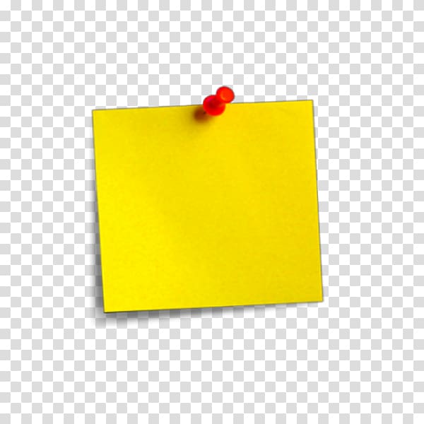 square yellow note, Paper Post-it note Cartoon, Cartoon notes paper transparent background PNG clipart