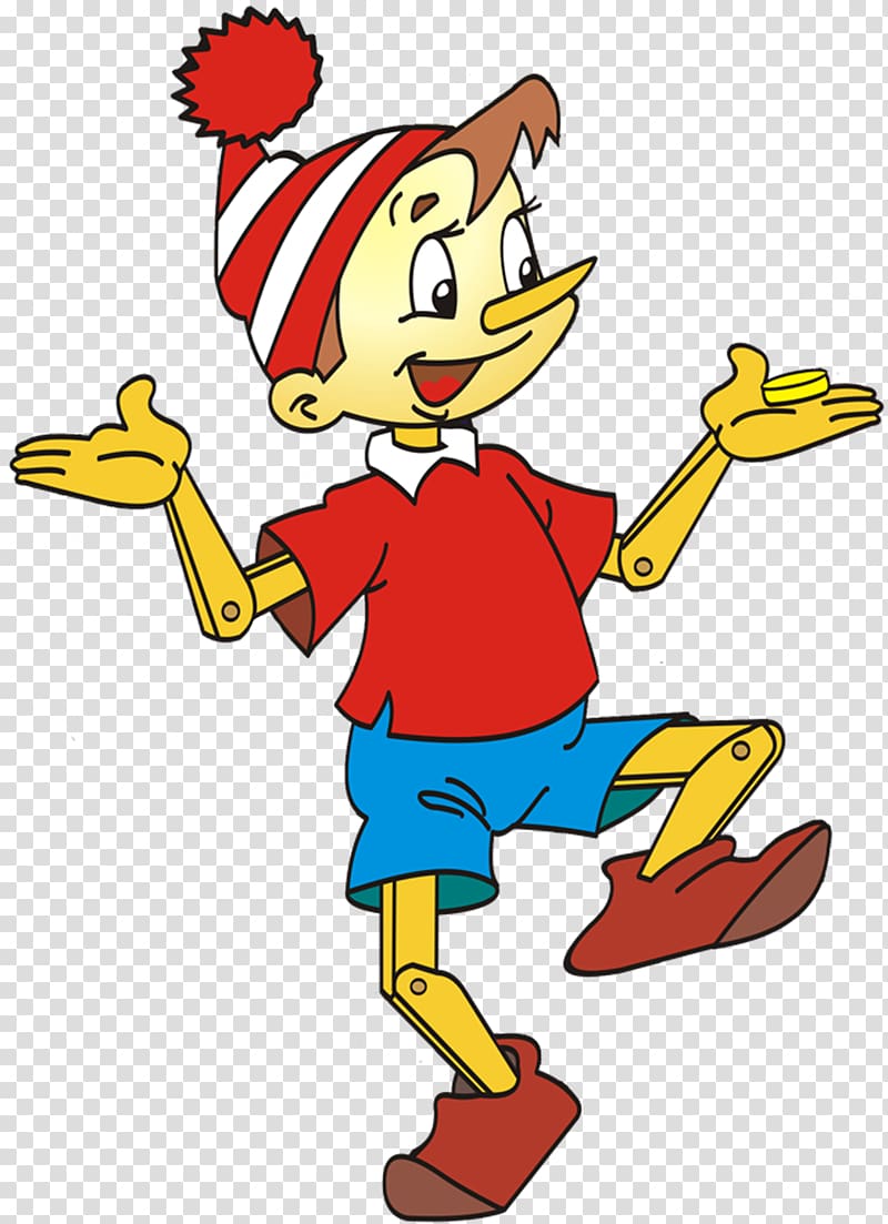 Pinocchio transparent background PNG clipart