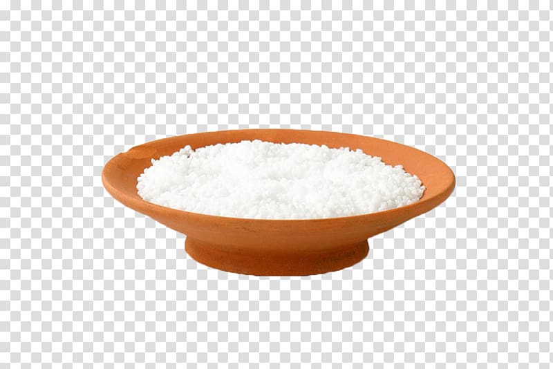 Fleur de sel Salt Dish Food, The edible salt in a wooden dish transparent background PNG clipart