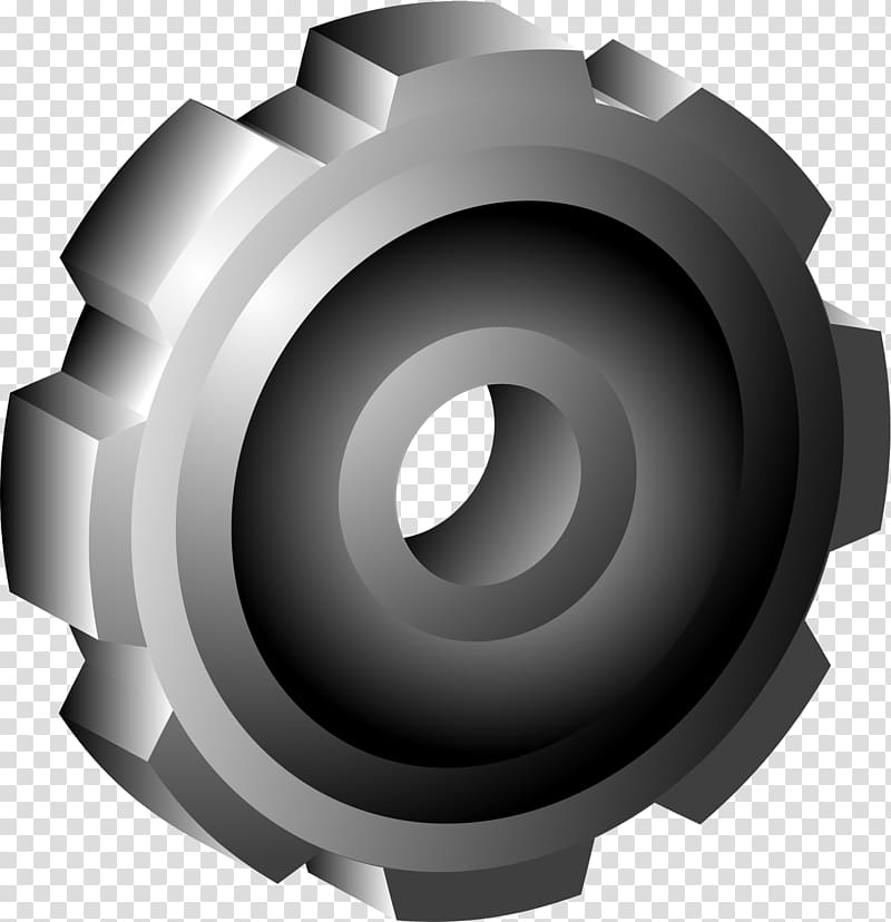 3D computer graphics Computer Icons Gear, engrenagens transparent background PNG clipart