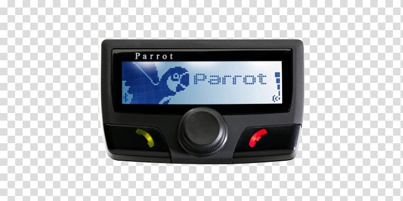 Handsfree Car Parrot Bluetooth Liquid-crystal display, flashlight call phone transparent background PNG clipart