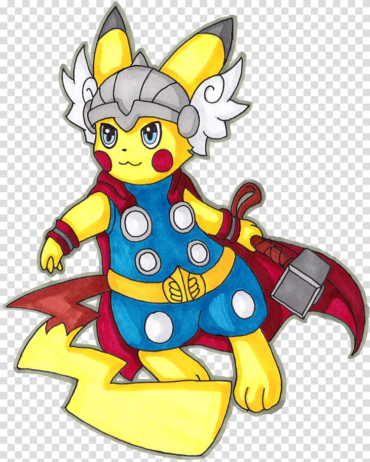 Pokémon Pikachu Thor: God of Thunder Thunderbolt, Thor: God Of Thunder transparent background PNG clipart