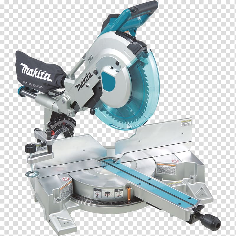 Miter saw Makita Miter joint Power tool, saw transparent background PNG clipart