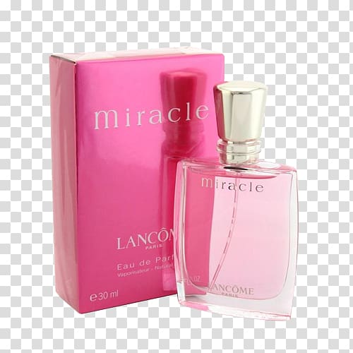 Perfume Lancxf4me Coco Mademoiselle Moschino Eau de toilette, Pink bottle of perfume Lancome transparent background PNG clipart