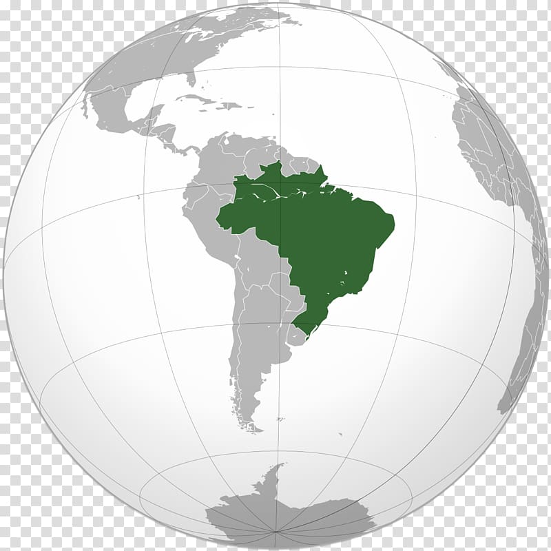 Empire of Brazil Map projection United States Orthographic projection, brazil transparent background PNG clipart