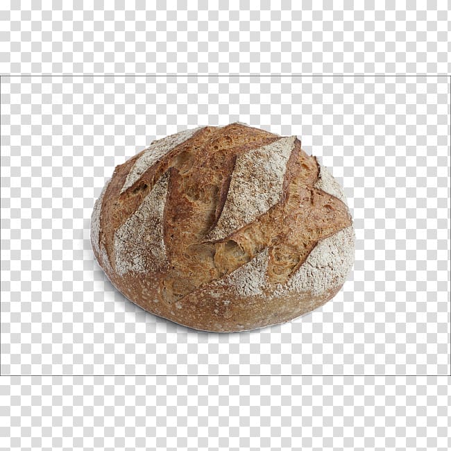 Rye bread Pumpernickel Brown bread Sourdough, Baker's Yeast transparent background PNG clipart