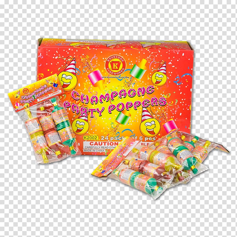 Party popper Sparkler Fireworks Christmas cracker, party transparent background PNG clipart