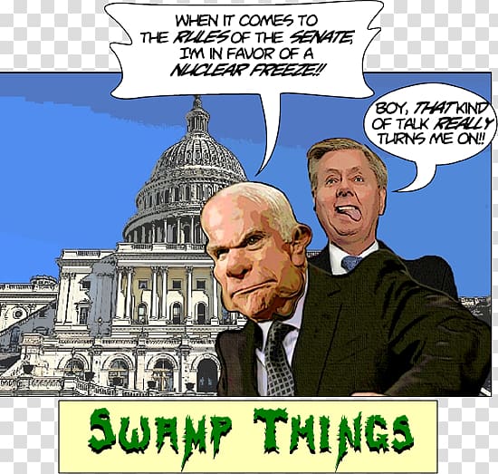 Donald Trump Swamp Thing Drain the swamp Cartoon, donald trump transparent background PNG clipart