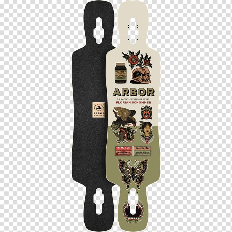 Arbor Axis Walnut Longboard Complete Skateboarding Longboarding, skateboard transparent background PNG clipart