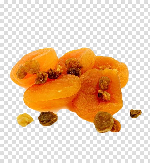 Apricot Dried fruit Food, Yellow apricot dry transparent background PNG clipart