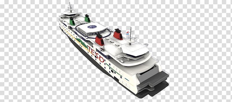 Ferry Navire mixte Roll-on/roll-off Damen Group Ship, ferry transparent background PNG clipart