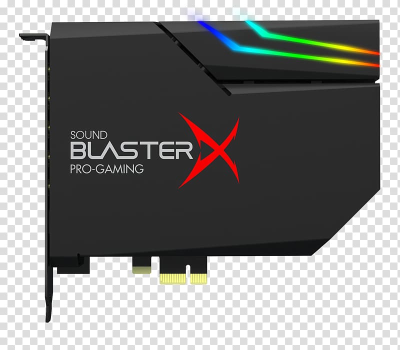Sound Cards & Audio Adapters Sound Blaster X-Fi Creative Technology PCI Express, Creative Navigation Material transparent background PNG clipart