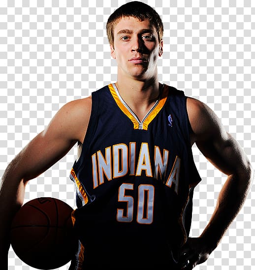 Tyler Hansbrough Basketball player Sport NBA, pacers transparent background PNG clipart