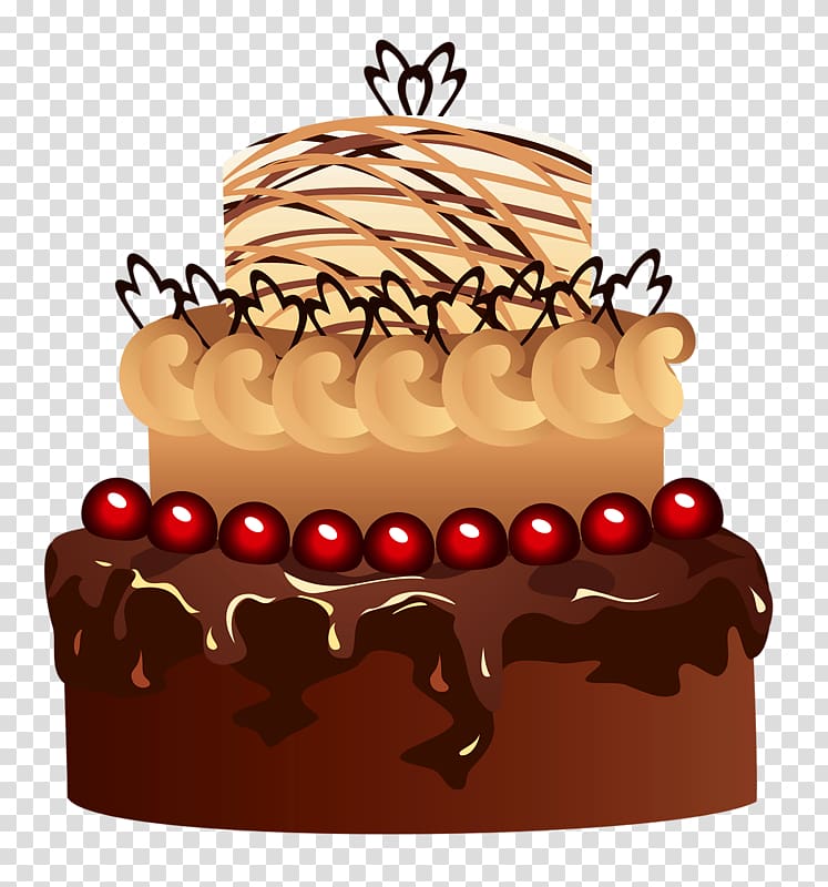 Cupcake Birthday cake Chocolate cake Fruitcake Torte, chocolate cake transparent background PNG clipart