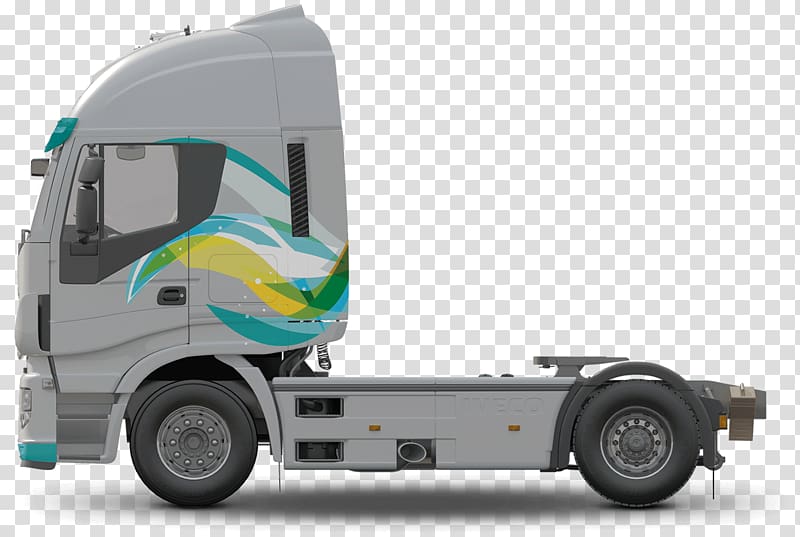 Iveco Stralis Demonte Wheel Liquefied natural gas, truck transparent background PNG clipart