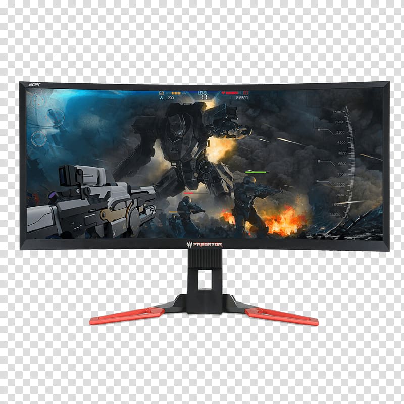 Acer Predator Z Computer Monitors Acer Aspire Predator Nvidia G-Sync, others transparent background PNG clipart