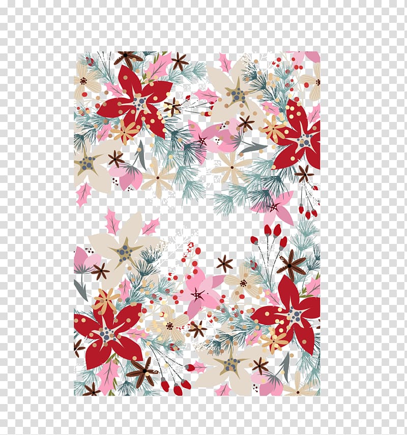 Floral design Pink, Pink dream flower background transparent background PNG clipart