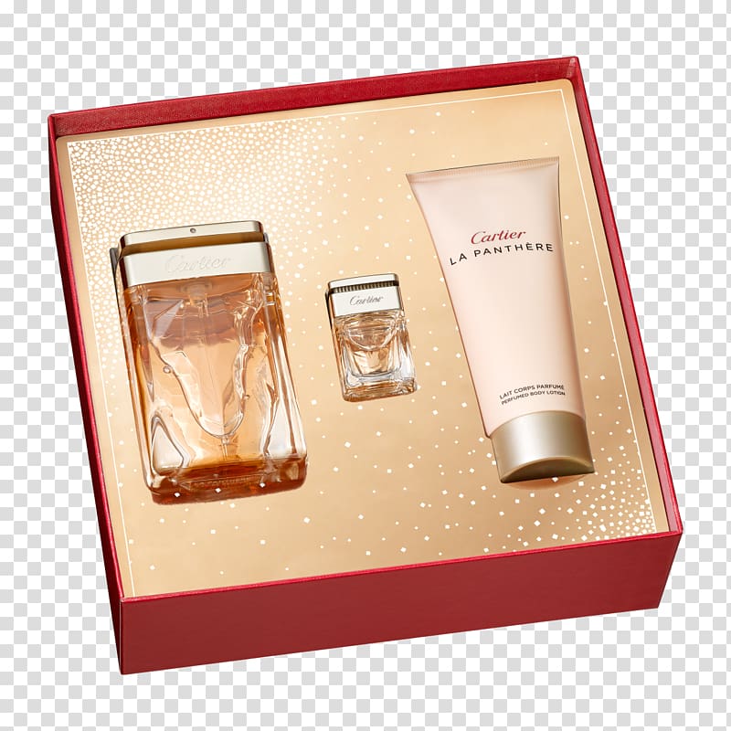 Cartier La Panthere Perfume Gift Set For Women Cartier La Panthere for women Eau De Parfum .2 Mini By Cartier Sephora, perfume transparent background PNG clipart