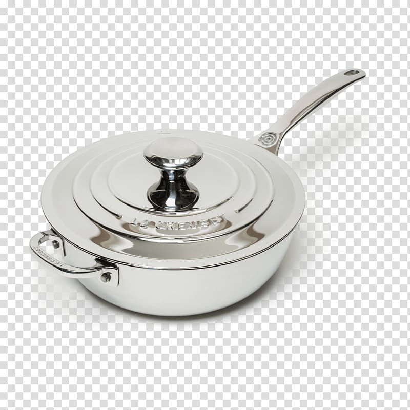 Frying pan Cook\'s Illustrated Cooking Saucier Cookware, Steel dish transparent background PNG clipart