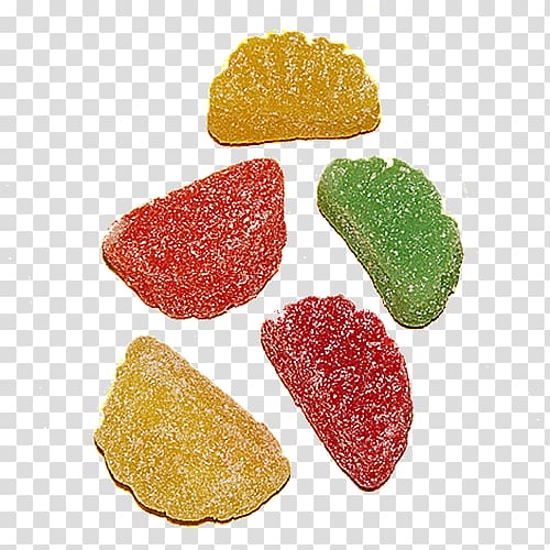 Gumdrop Gummi candy Turkish delight Wine gum Turkish cuisine, Assorted Fruit transparent background PNG clipart