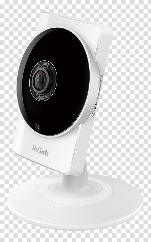 IP camera D-Link DCS-7000L D-Link mydlink Home Panoramic HD Camera Closed-circuit television, Camera transparent background PNG clipart