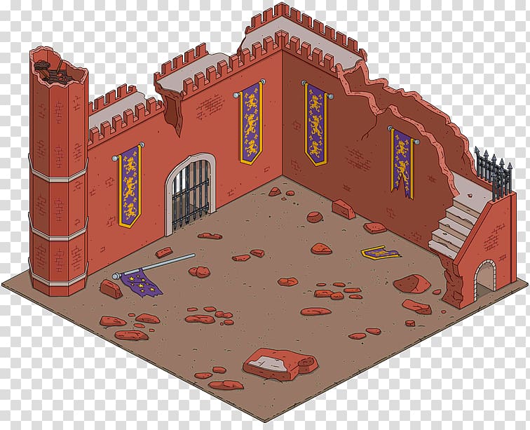 The Simpsons: Tapped Out Treehouse of Horror XXVIII Building Ruins, others transparent background PNG clipart