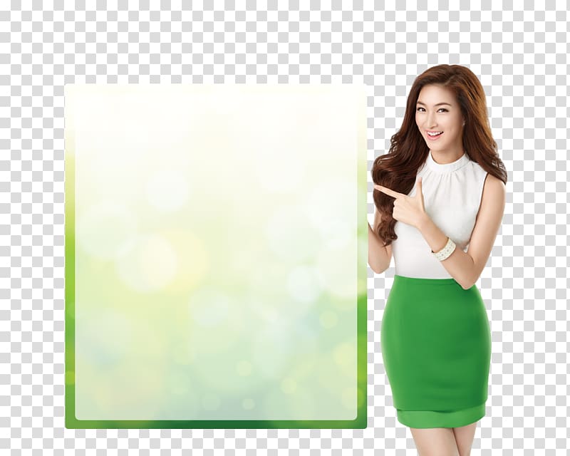 Shoulder Dress Green shoot , Element information transparent background PNG clipart
