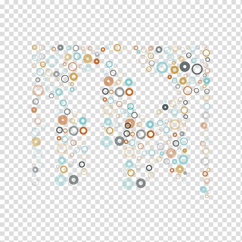 Circle Area Pattern, color ring decoration transparent background PNG clipart