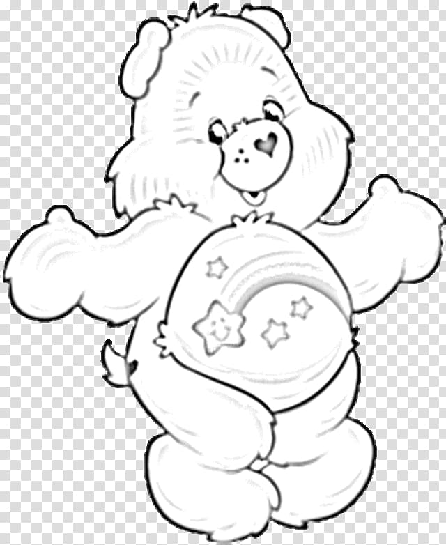 Care Bears Coloring book Drawing , bear transparent background PNG clipart