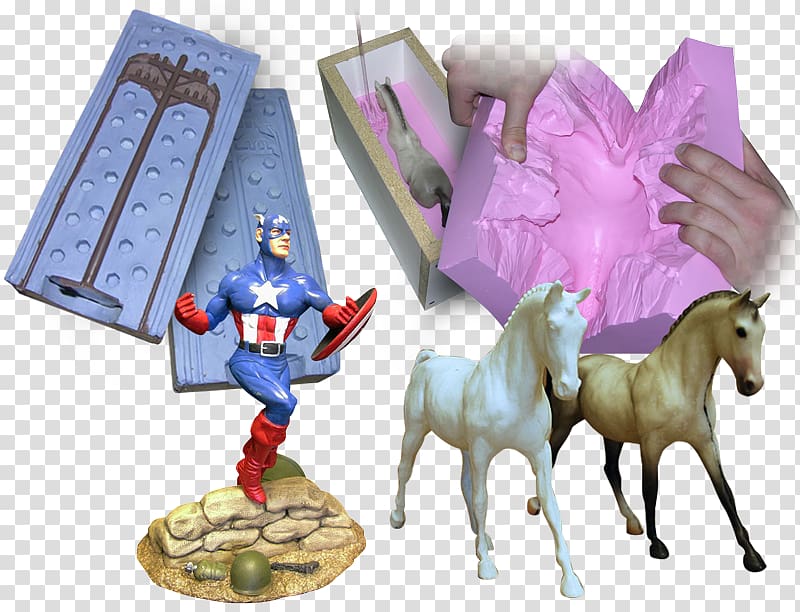 Plastic Molding Silicone Figurine Model figure, Han Mold transparent background PNG clipart