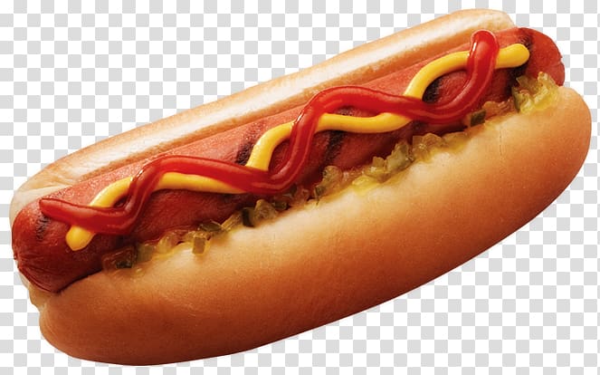 Hot dog transparent background PNG clipart