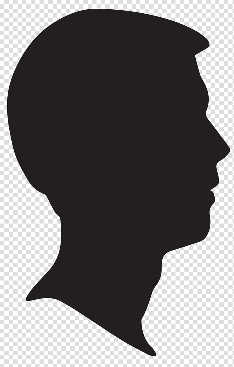 Profile of a person , vegetable Silhouette transparent background PNG clipart