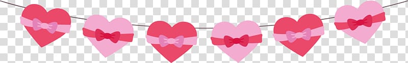Valentines Day Euclidean Heart, Cartoon love can pull flag transparent background PNG clipart