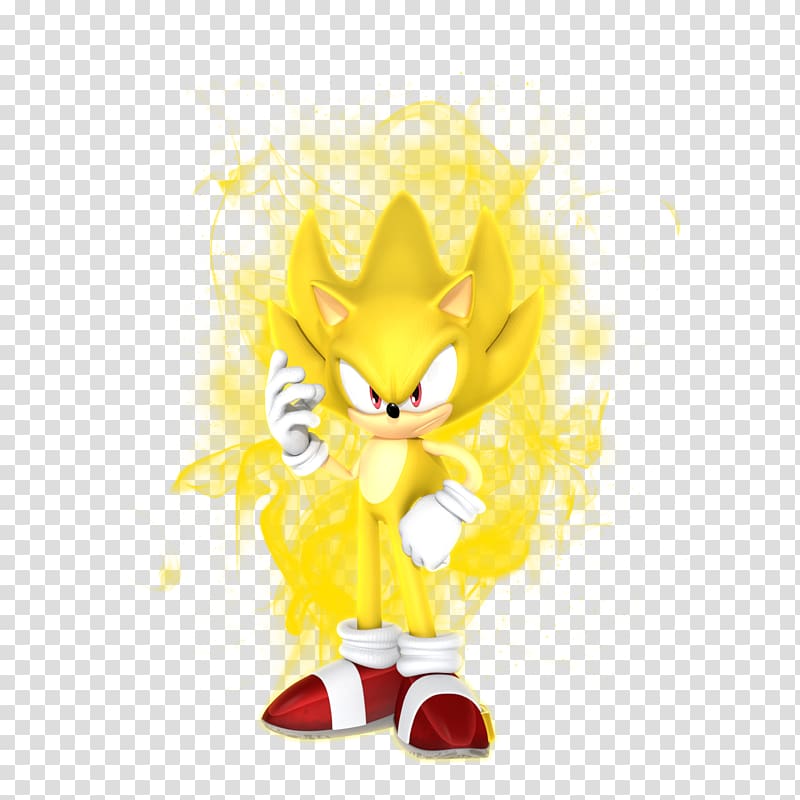 Sonic Colors Sonic Heroes Sonic & Sega All-Stars Racing Wii Chaos Emeralds, super sonic transparent background PNG clipart