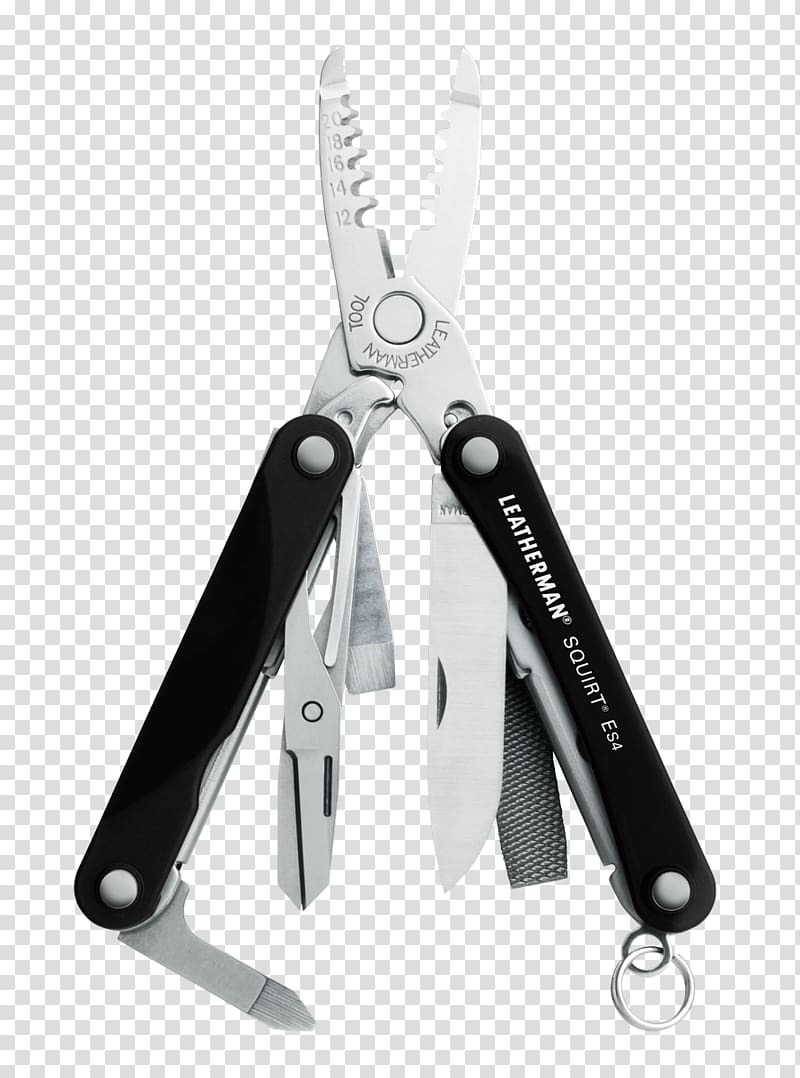 Multi-function Tools & Knives Leatherman, Squirt PS4 Multitool, Black Leatherman, Squirt ES4 Multitool, Black Coghlan\'s Duracon Cutlery Set, onomatopée transparent background PNG clipart